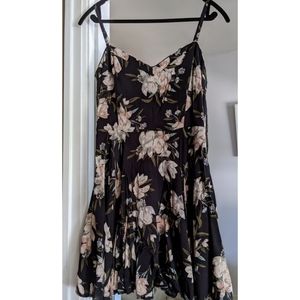 Aritzia floral mini-dress
